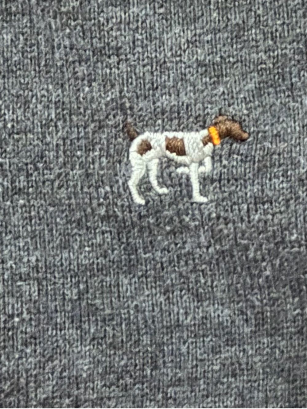 Southern Point Co Hayward Zip XXL Gray GSP Bird Dog Quarter Zip Sweater